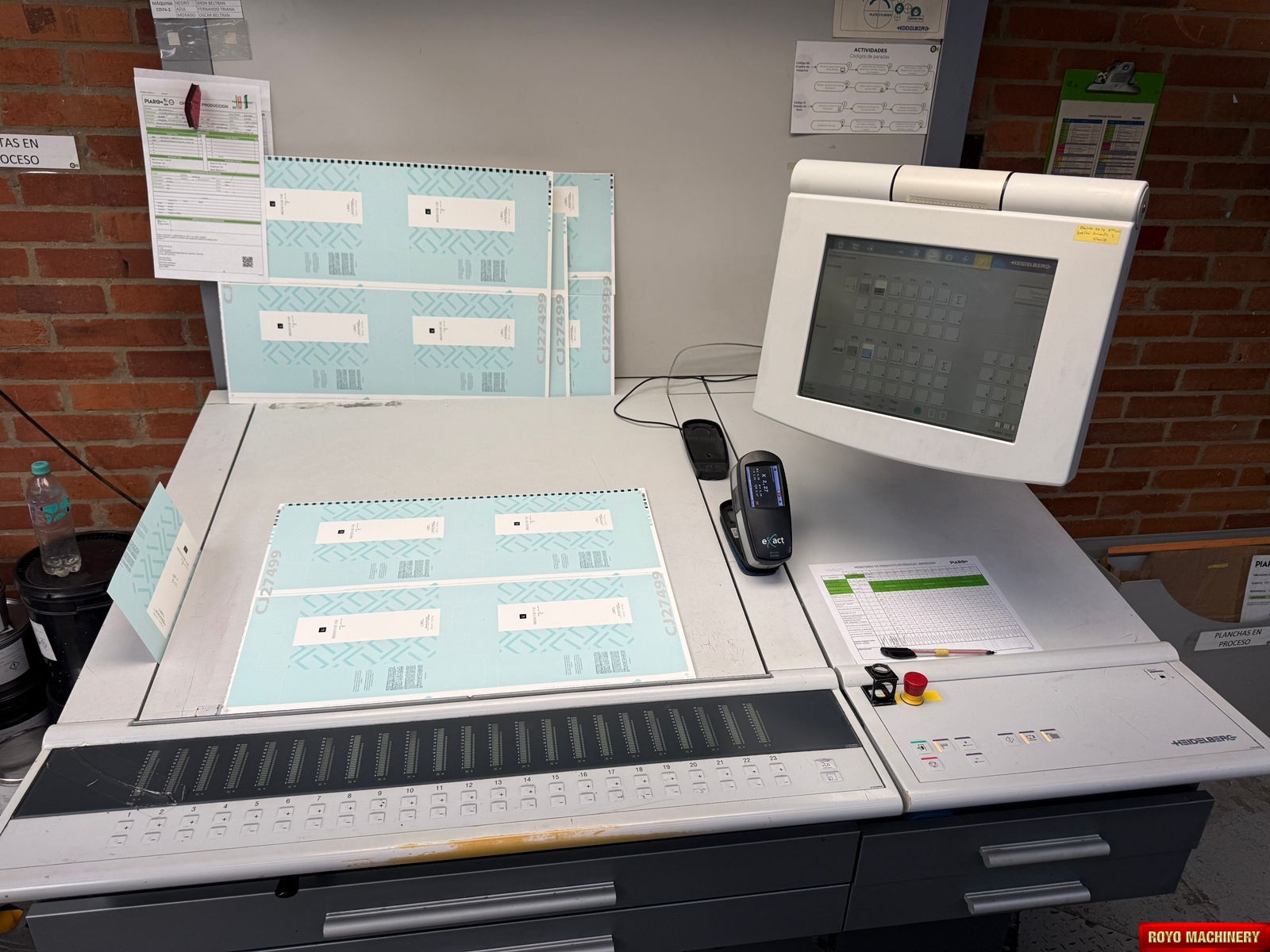 Heidelberg Speedmaster SM CD 74-6 + LX