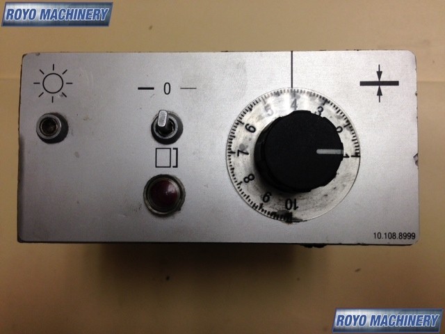 Heidelberg Speedmaster SM 74 - Mechanical Part Part