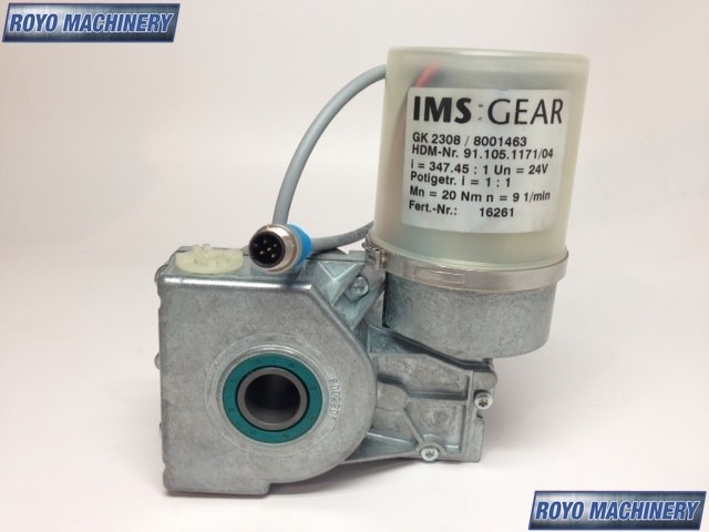 Heidelberg Speedmaster SM CD 102 - Motor Part