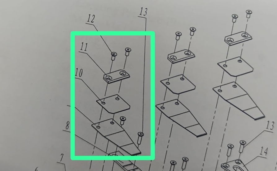 Royo Machinery RDC-800H - Gripper Part