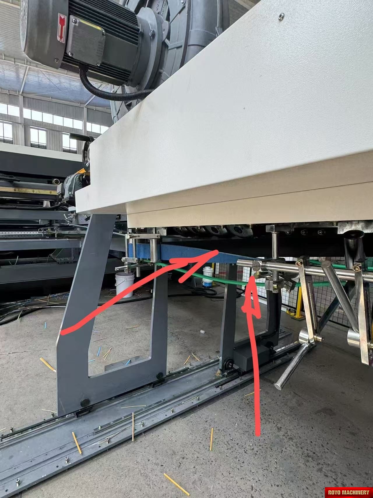 Royo Machinery RLEAD-1228  - Belt Part