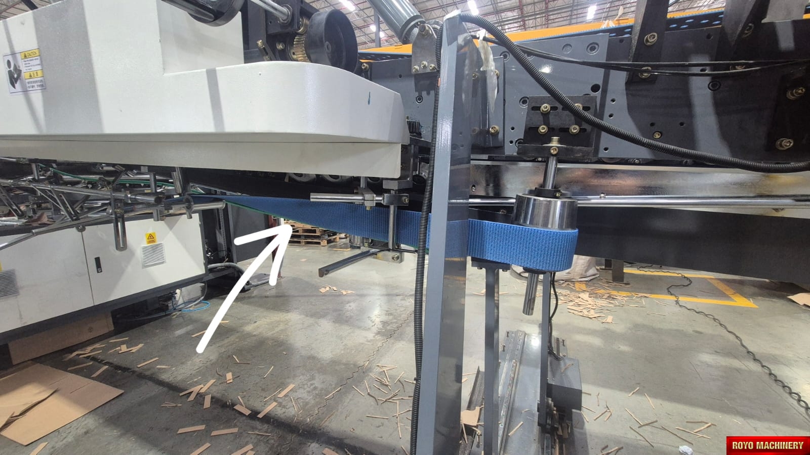 Royo Machinery RLEAD-1228  - Belt Part