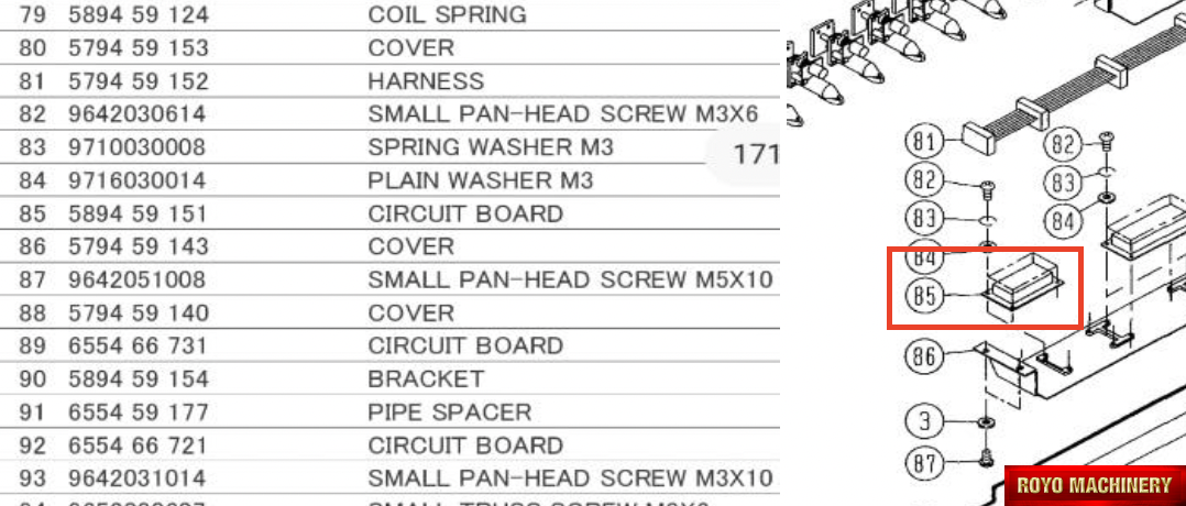 Ryobi 750W - Sensor Part