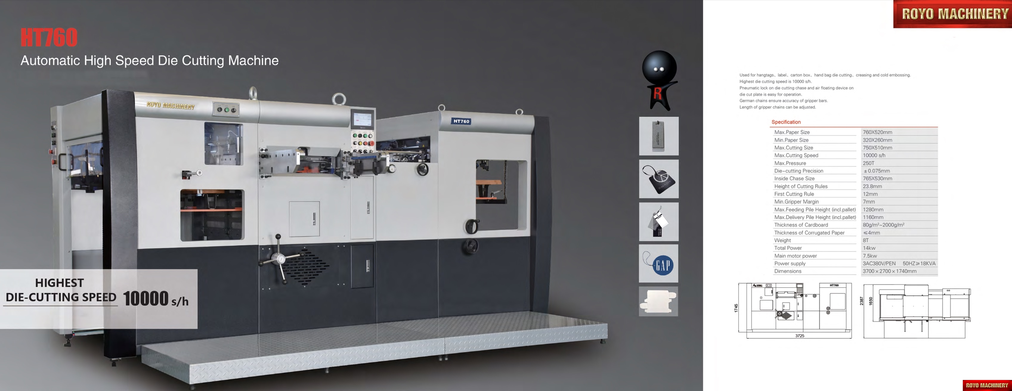 Royo Machinery RHT-760