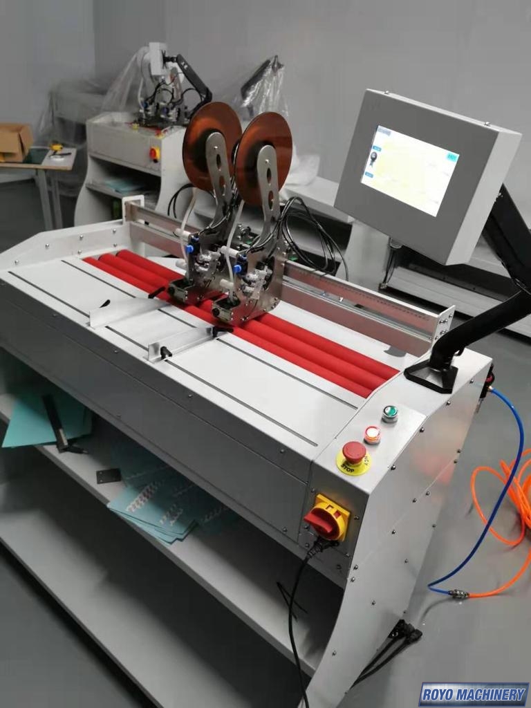 Successful machine test - Tape Applicator Royo Machinery RTMA-1000