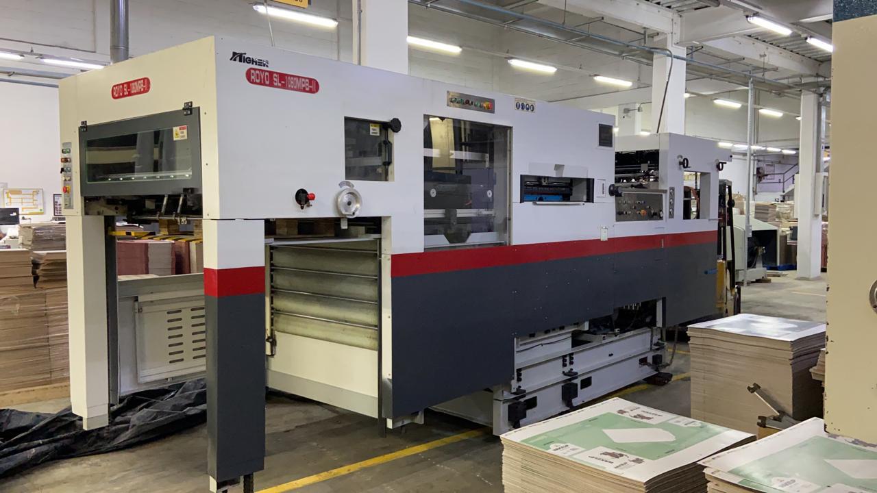 Another machine shipped by the Royo Machinery Team - Die Cutter Royo Machinery RDC-1060MPB II