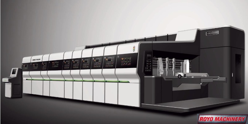 Successful machine test - Printer Slotter Die Cutter RLEAD-1224