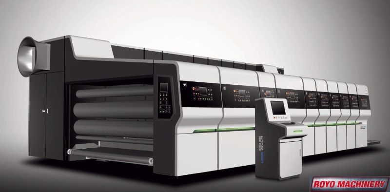 Successful machine test - Printer Slotter Die Cutter RLEAD-1224
