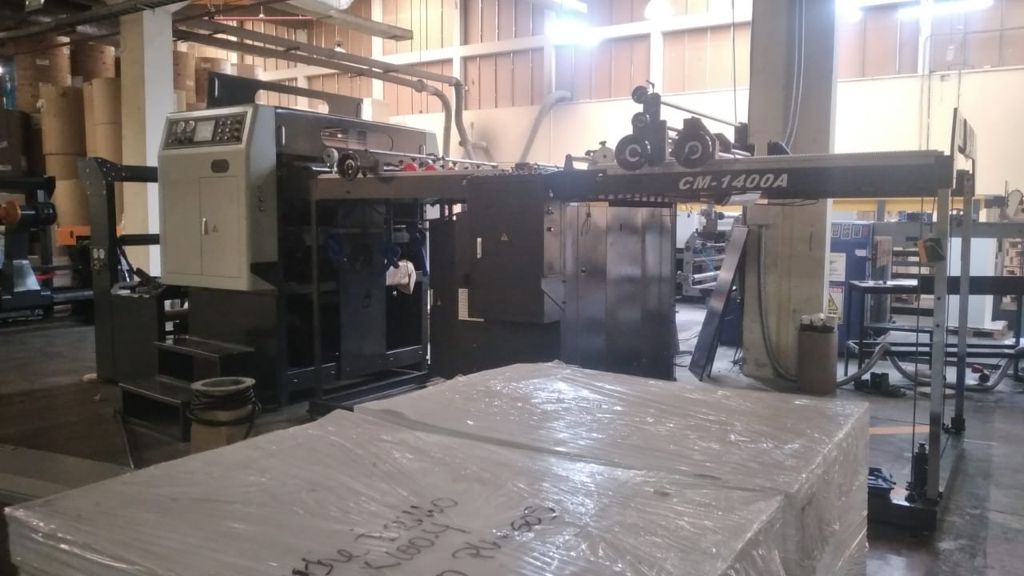 Successful installation by The Royo Machinery Team - Roll Sheeter Royo Machinery RCM-1700A-1