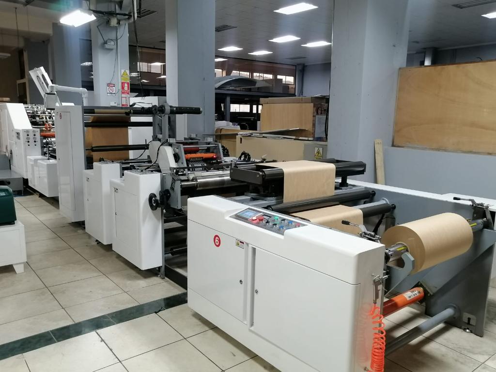 Successful installation by The Royo Machinery Team - Paper Bag Making Machine RSBR-330