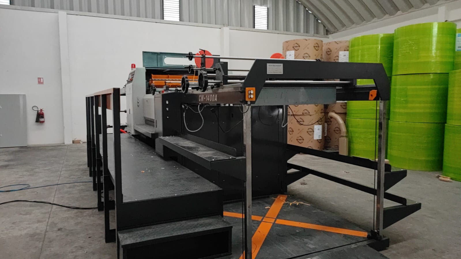 Successful installation by The Royo Machinery Team -  Roll Sheeter RCM-1400A2 in Yucatan, Mexico!