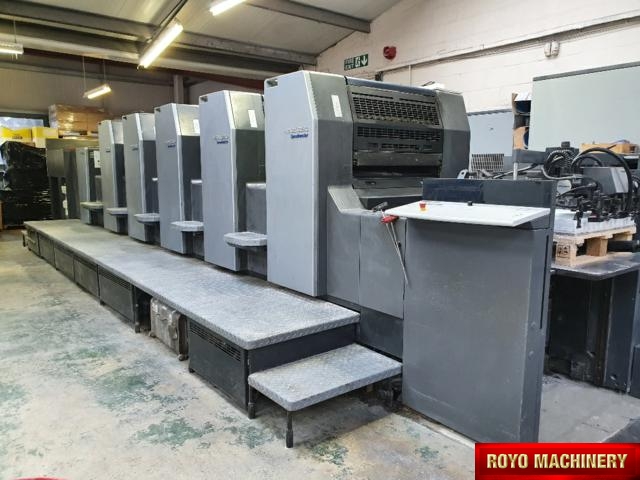 Una Instalación Exitosa Por El Equipo Royo Machinery - Impresora Offset Heidelberg SM 74-5 PL