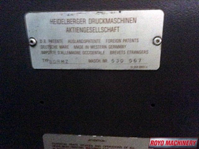 Heidelberg SORMZ