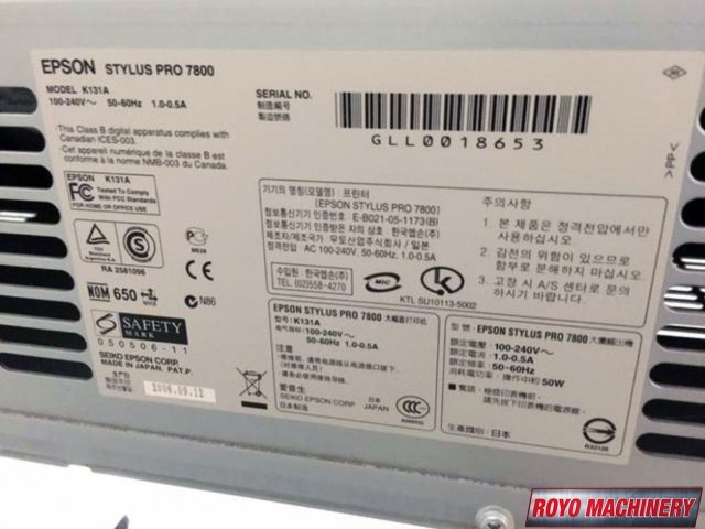 Epson Stylus Pro 7800