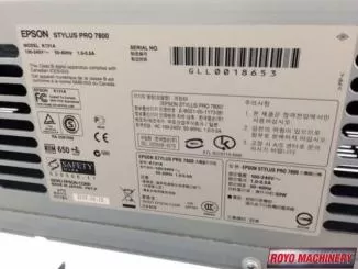 Epson Stylus Pro 7800