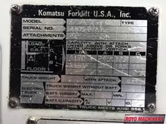 Komatsu FC25ST-11