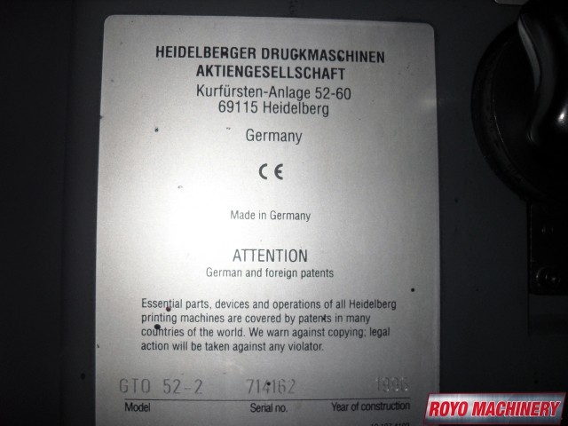 Heidelberg GTO 52-2