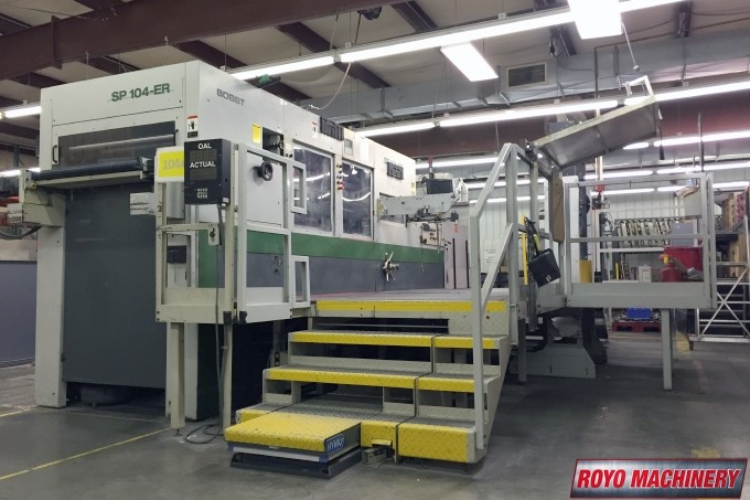 Bobst SP 104 ER