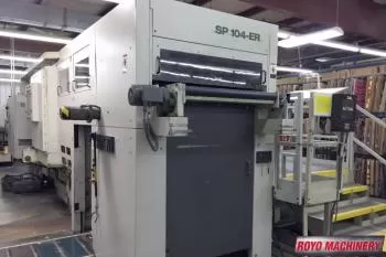 Bobst SP 104 ER