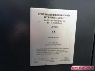 Heidelberg Speedmaster SM 52-5