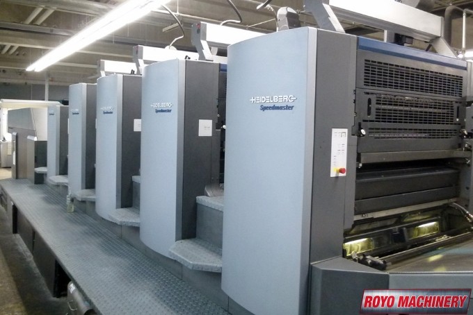 Heidelberg Speedmaster SM 102-4 + L