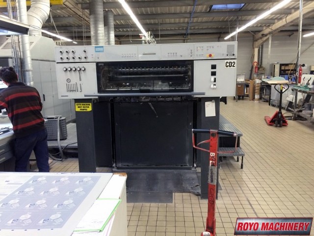 Heidelberg Speedmaster SM CD 102-5 + LX