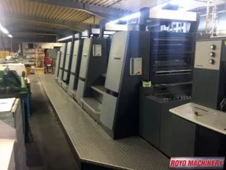 Heidelberg Speedmaster SM CD 74-5 + LX F