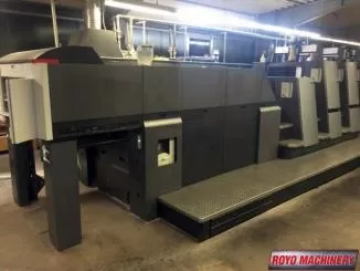 Heidelberg Speedmaster SM CD 74-5 + LX F