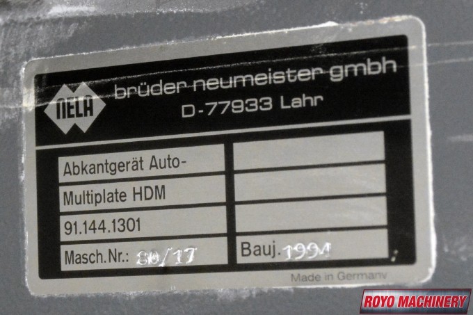 Heidelberg Nela Multiplate 74-102