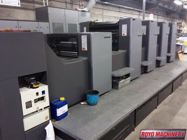 Heidelberg Speedmaster SM 74-4 + L