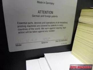 Heidelberg Printmaster PM GTO 52-4