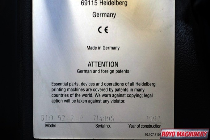 Heidelberg GTO 52-2