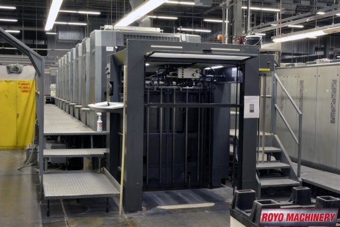 Heidelberg Speedmaster SM 102-8 + L