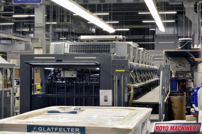 Heidelberg Speedmaster SM 102-8 + L