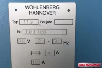 Wohlenberg 115