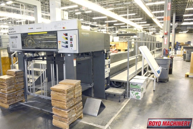 Heidelberg Speedmaster SM CD 102-6 + LX