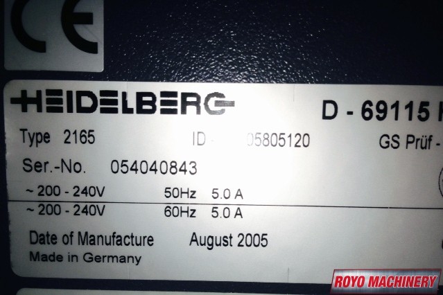 Heidelberg Prosetter 74