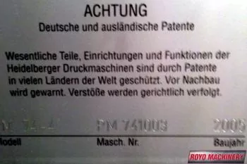 Heidelberg Printmaster PM 74-4
