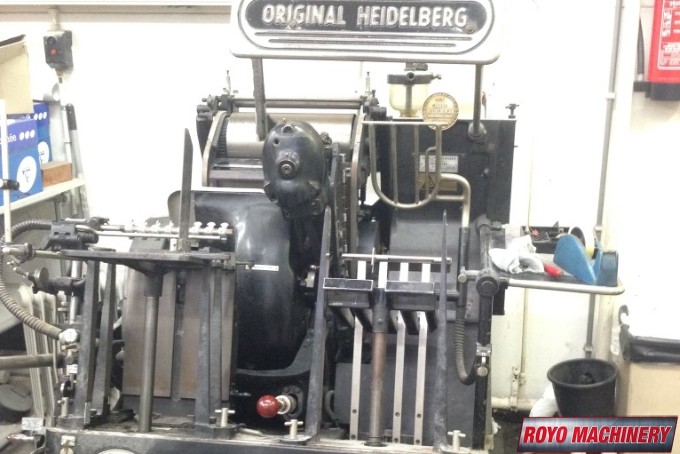 Heidelberg T Platen