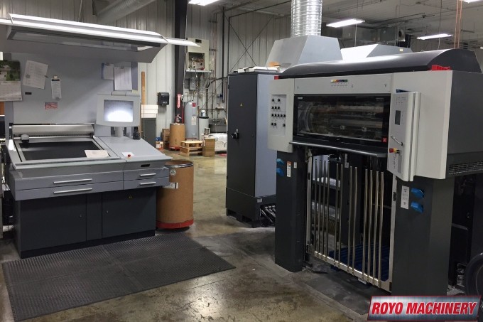 Heidelberg Speedmaster SM CD 74-5 + LX C
