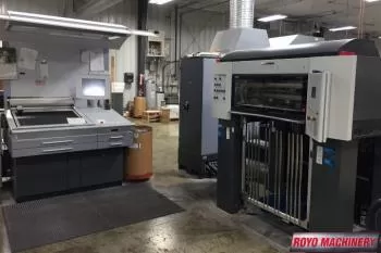 Heidelberg Speedmaster SM CD 74-5 + LX C