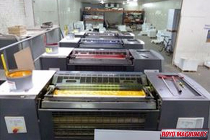 Heidelberg Speedmaster SM CD 74-4 + LX C