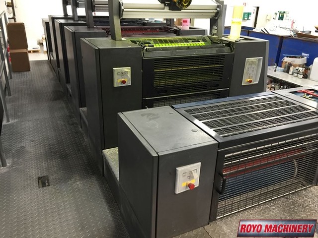 Heidelberg Speedmaster SM CD 74-4 + LX C