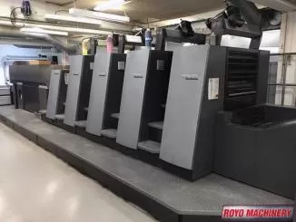Heidelberg Speedmaster SM CD 74-4 + LX C