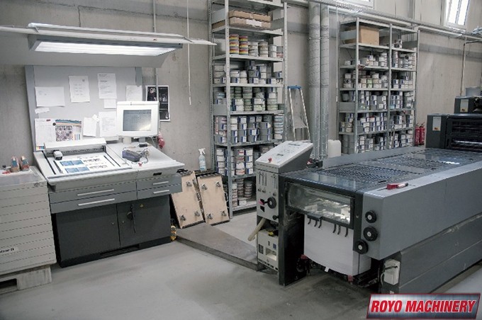 Heidelberg Speedmaster SM 52-4 + LX