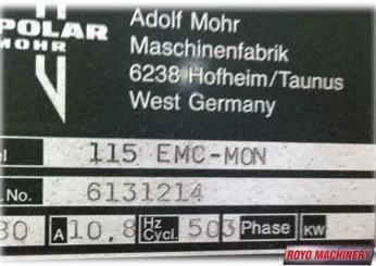 Polar 115 EMC MON