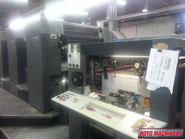 Heidelberg Speedmaster SM 102-5 + L