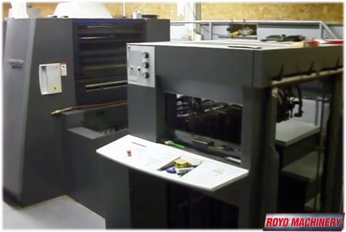 Heidelberg Speedmaster SM CD 74-4 + LX F
