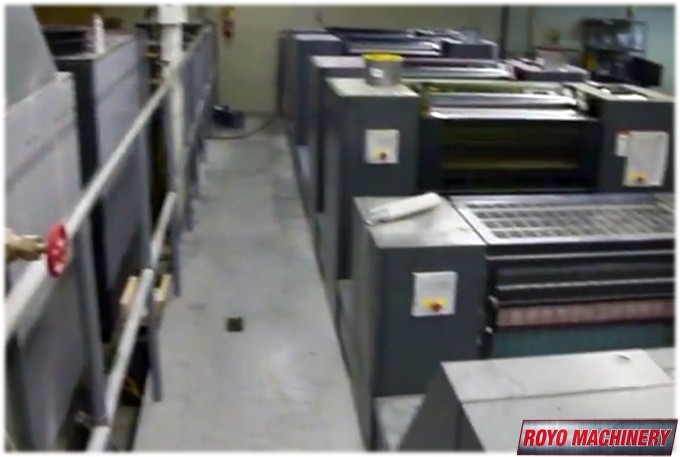 Heidelberg Speedmaster SM CD 74-4 + LX F