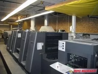 Heidelberg Speedmaster SM CD 74-4 + LX F